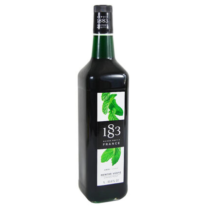 Menta Verde, Sirop 1883 Maison Routin, 1L